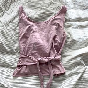 Lululemon wrap tank top